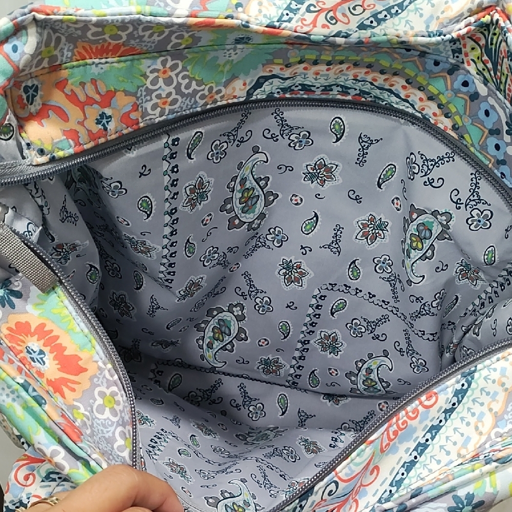 Vera Bradley Multicolor Paisley Baby Bag/Tote - Picture 8 of 13